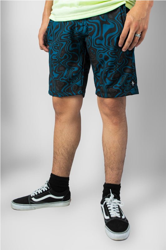 SHORT WALKSHORT ORGANIC NEGRO / VERDE BOTELLA